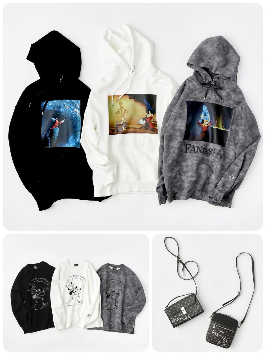 tdr_415's tweet image. ━━━━━━━━━━━━
#tkTAKEOKIKUCHI
「ファンタジア」
✎𓂃新発売

魔法使いミッキーが刺繍＆プリントで登場⋆˙⟡
ホリデーシーズンから春先にかけて、ぴったりのアイテム！

store.world.co.jp/s/brand/tk/fea…
#Disney #ディズニー
