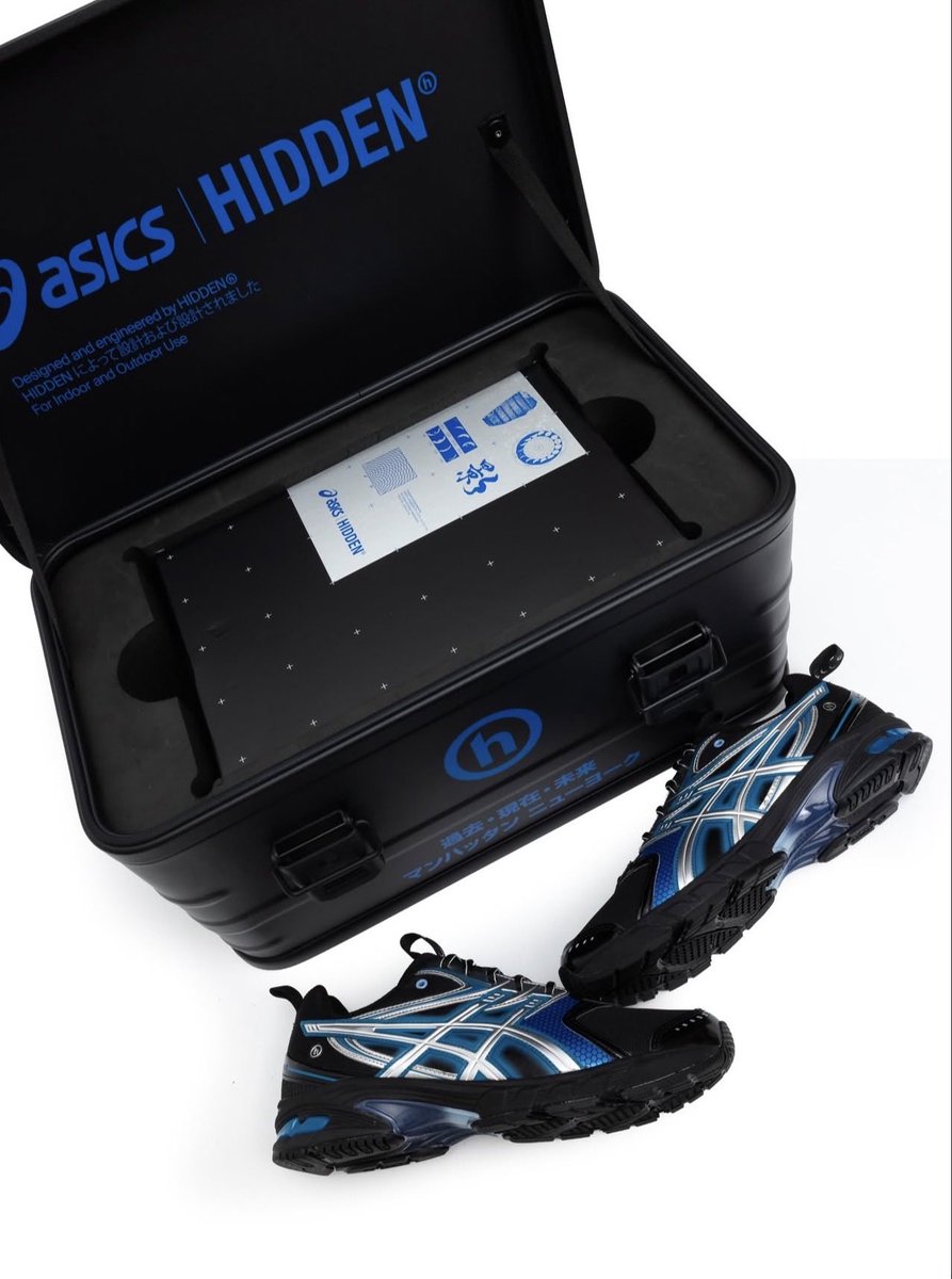 ASICS by Hidden: "DUSK"🌒

FRIDAY 3PM

Members: 12PM

Only ever available at Hidden, no retailers, welcome to the dark side 🌙