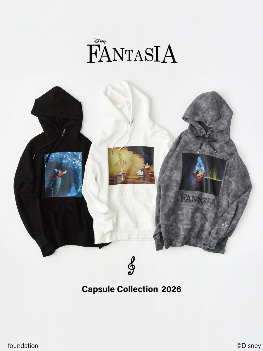 _tk1999's tweet image. Disney Capusule Collection

大好評のディズニー　カプセルコレクションの第5弾。
名作『FANTASIA』をモチーフにしたコレクション。
ホリデーシーズンから春先にかけて
ぴったりなアイテムが揃いました。

詳しくはコチラ↓
store.world.co.jp/s/brand/tk/fea…

#Disney 
@world_WOS