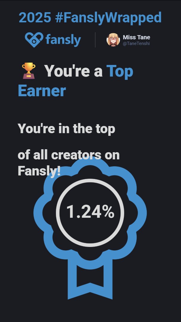 Fansly Year Wrapped❣️

I appreciate all of My subbies supporting Me, your beautiful and opulent Succubus Goddess~ Keep elevating Me higher and higher so we can grow My Femdom Empire~👠
Your servitude is tangible and powerful. Your submission inspires Me 💖

#FanslyWrapped 💙