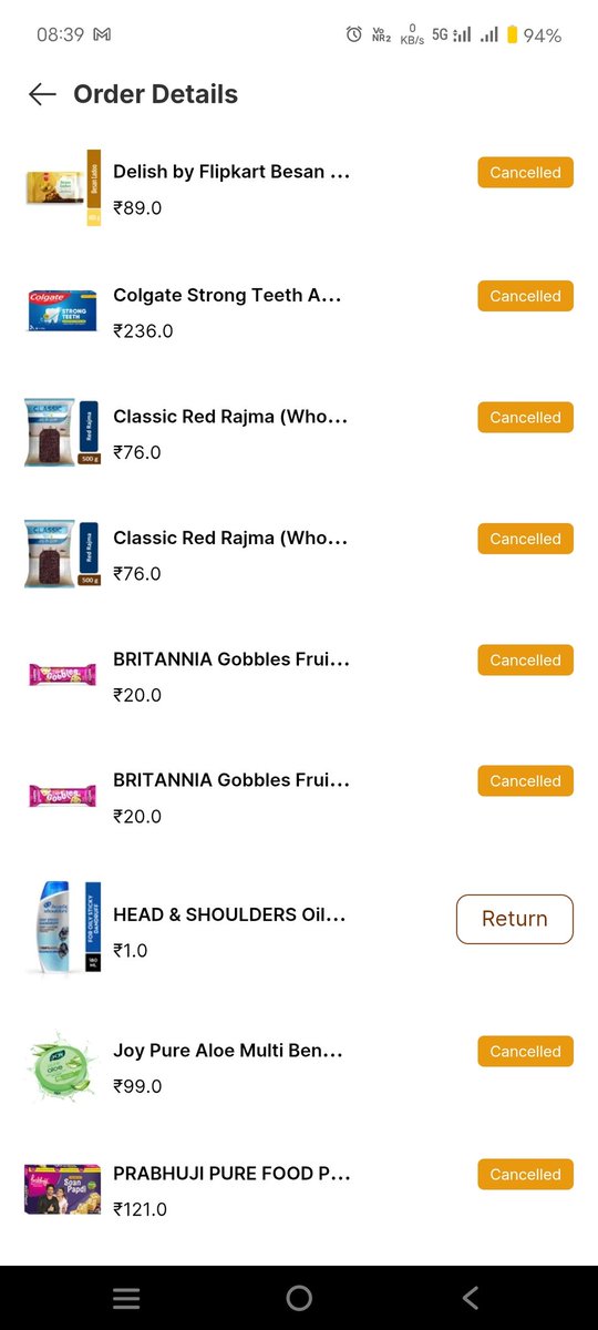 Asikm3780's tweet photo. @flipkartsupport i ordered groceries item in 3 dec , today I receive a call from delivery person, the person told me that your parcel is damaged, so can you want to cancel the product, I said why i recieve broken parcel, he delivered 1 rs. Product and cancelled all. https://t.co/Ra3T9ePxhi