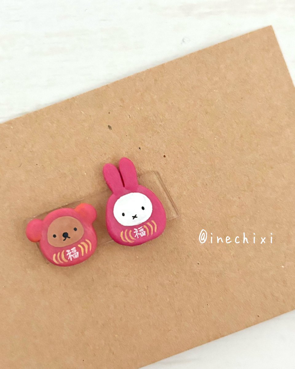 福だるまミッフィー❤ネイルパーツ