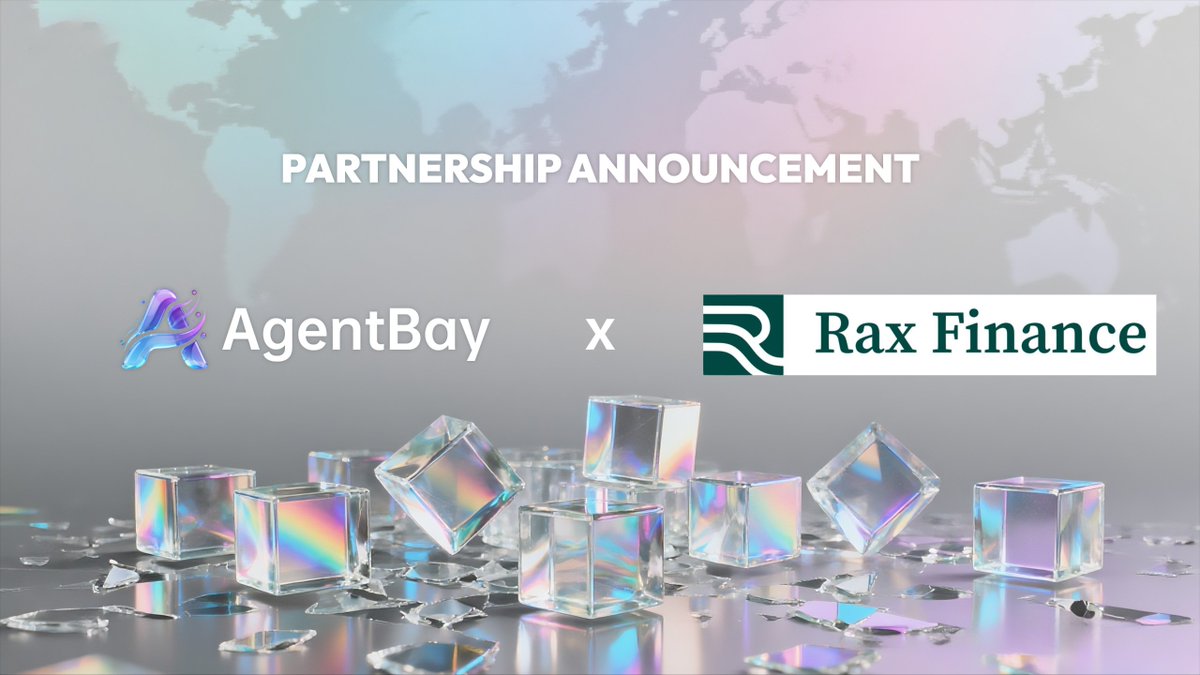 🚀AgentBay meets <a href="/RaxFinance/">RAX Finance</a> — AI Agents gain ownership, compute becomes yield. 

Agents mint → trade → earn, while tokenized compute flows on-chain. 

The future of AgentFi x RWA unlocks real revenue, real assets, real growth⚡