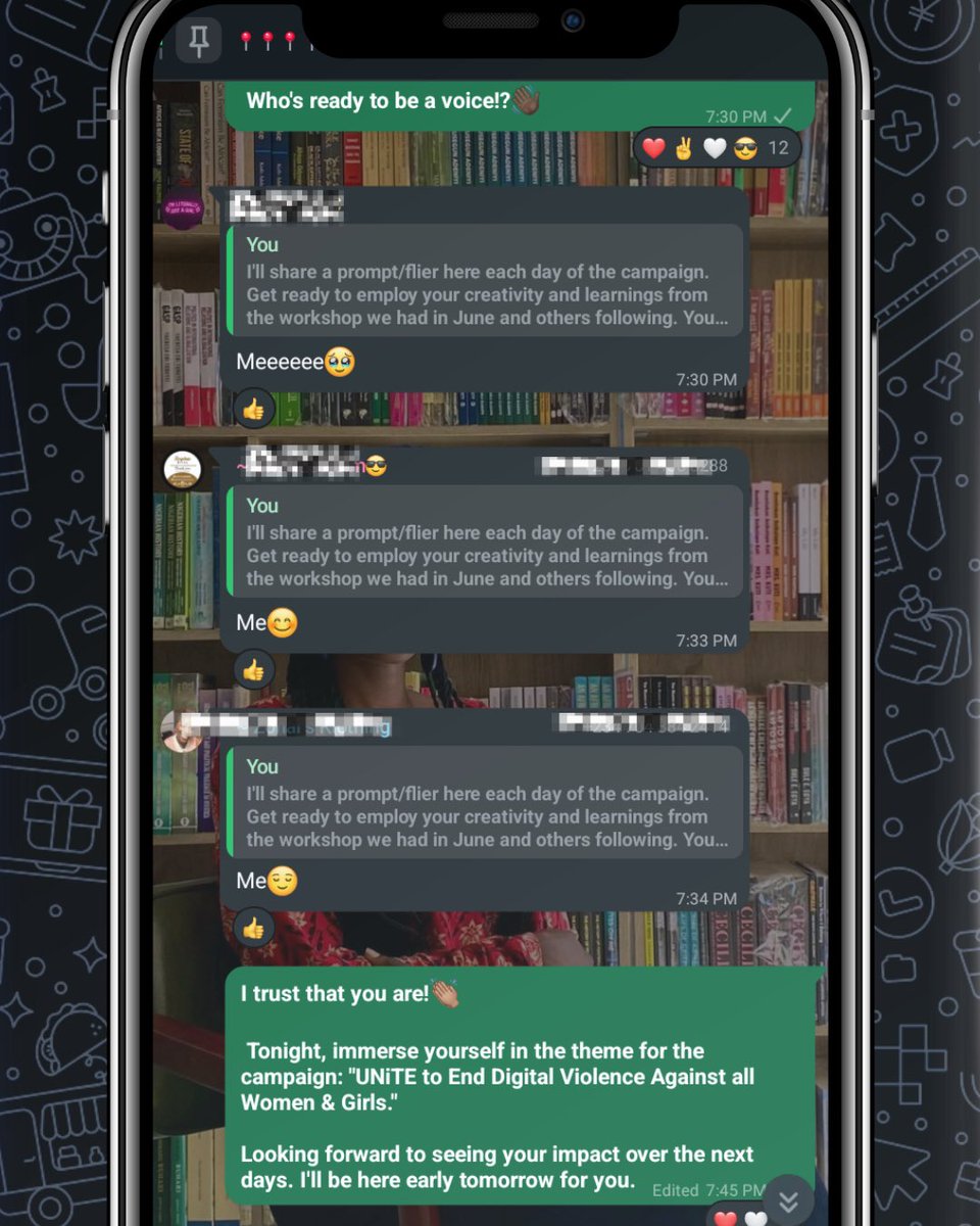 jolaadura_'s tweet image. 10 days into #16DaysofActivism, Girls of the GLC Project show up each day to debunk myths, teach online safety, share stories of digital violence, and advocate boldly despite stigma. As a Program Associate, it’s powerful to witness their courage. 6 days to go. follow &amp;amp; engage.