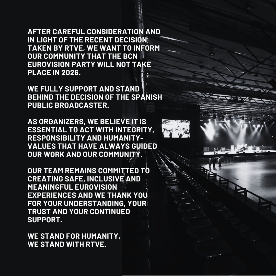 Barcelona Eurovision Party tweet media