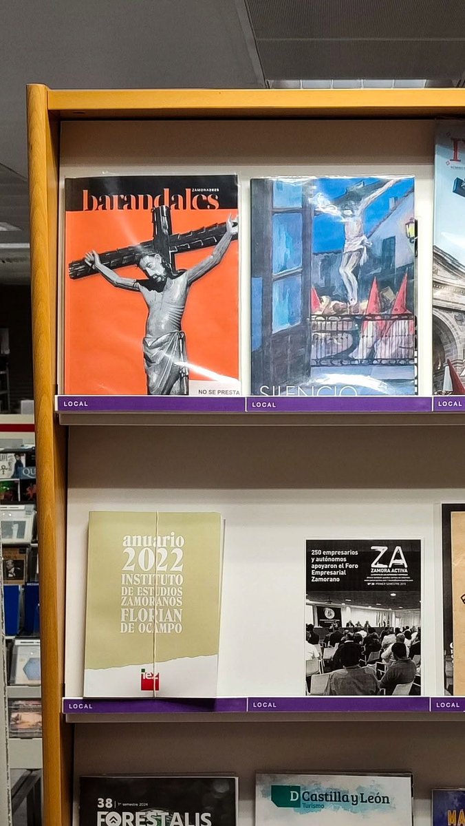 En la sección de revistas de la biblioteca pública de Zamora puedes encontrar Barandales.