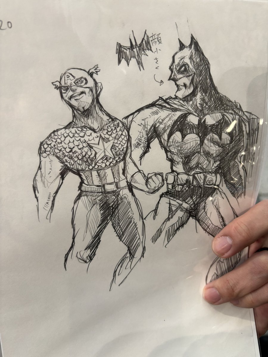 わーーい！MASAさん(<a href="/MARVEL_MASA/">MASA🍕TCC2025毎日イラスト配布</a> )からO_Doutrinadorの原画と新作イラストポスターいただきました🤩🤩🤩ありがとうございます！めちゃくちゃ嬉しい！！