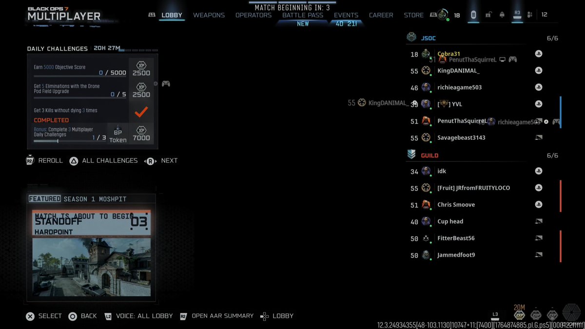 Chris Smoove waiting on noobs in 2025?? He got best play and was in my pregame lobby but didn’t know until I saw him on the kill feed…I think it’s an imposter but imagine if it’s the legend himself 🤯
