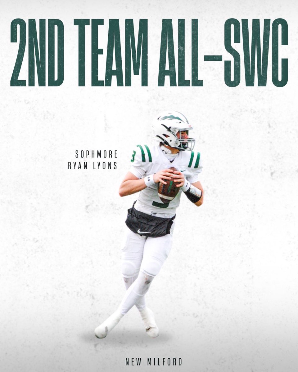 Blessed to be named 2nd Team All SWC this season!!

<a href="/ScoutingNE/">Coach Silva</a> <a href="/247Sports/">247Sports</a> <a href="/KeoghsQBAcademy/">Keogh’sQBAcademy</a> <a href="/GametimeCT/">GametimeCT</a> <a href="/PRZNewEngland/">Prep Redzone New England</a> <a href="/NxgnCamps/">NXGN Camps, Inc</a> <a href="/youareathlete/">You Are Athlete</a>