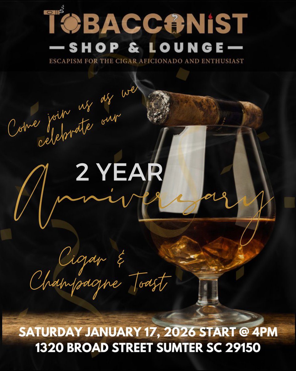 ScTobacconist's tweet photo. Save the date!!! https://t.co/TYChTeoRZL