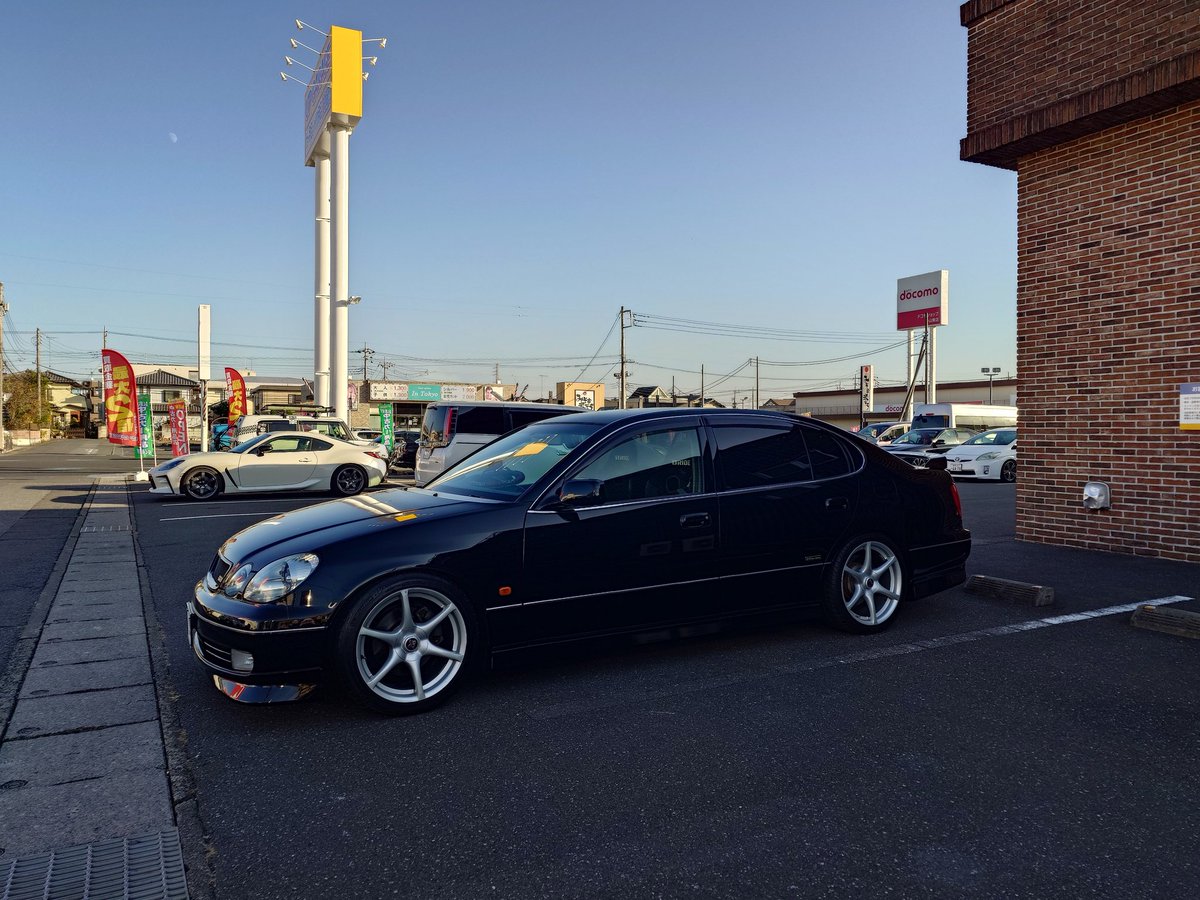 ホイール戻した😊