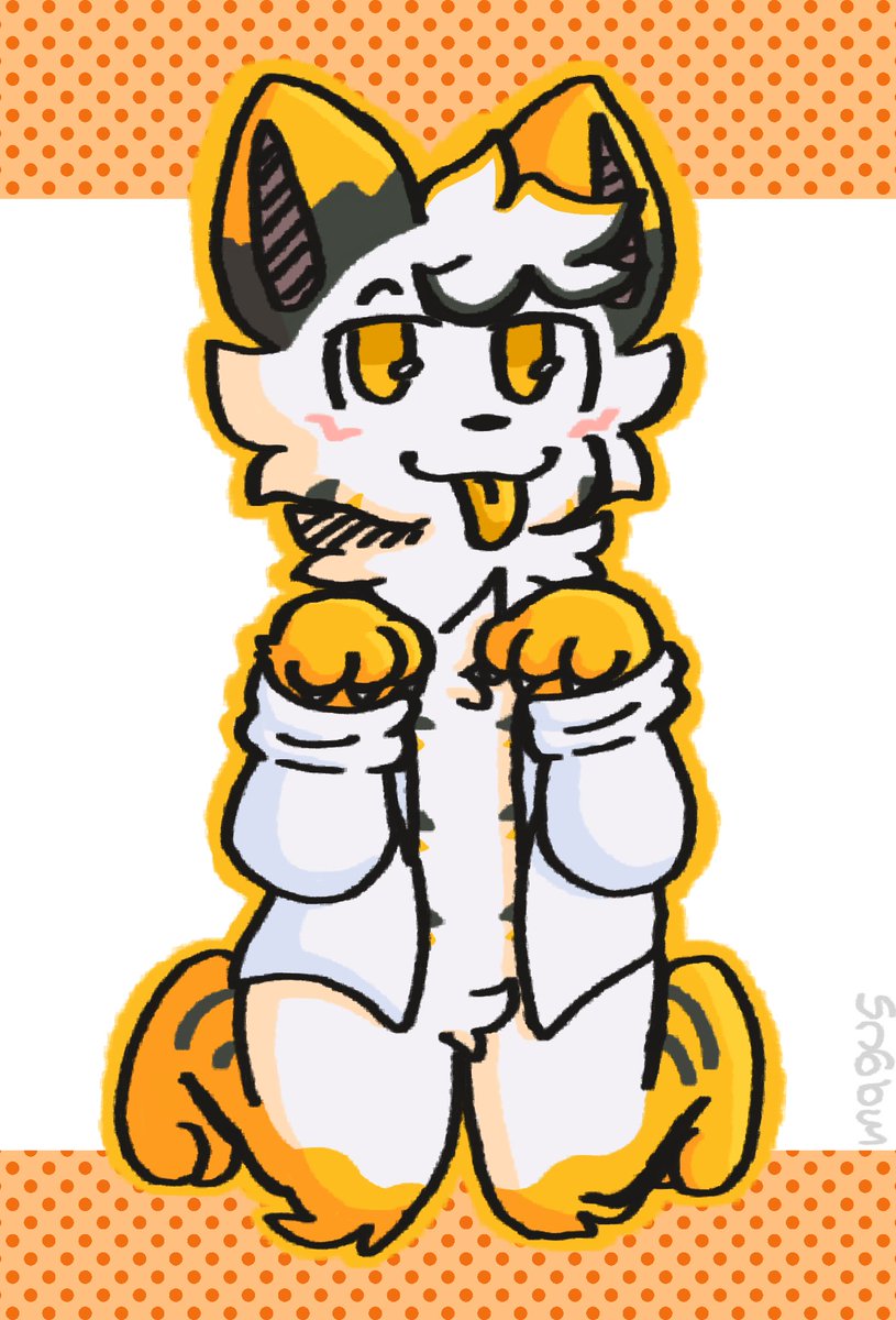 I'm cute right? tell me i'm cute!
comm for a friend, and the return of my old brush yay