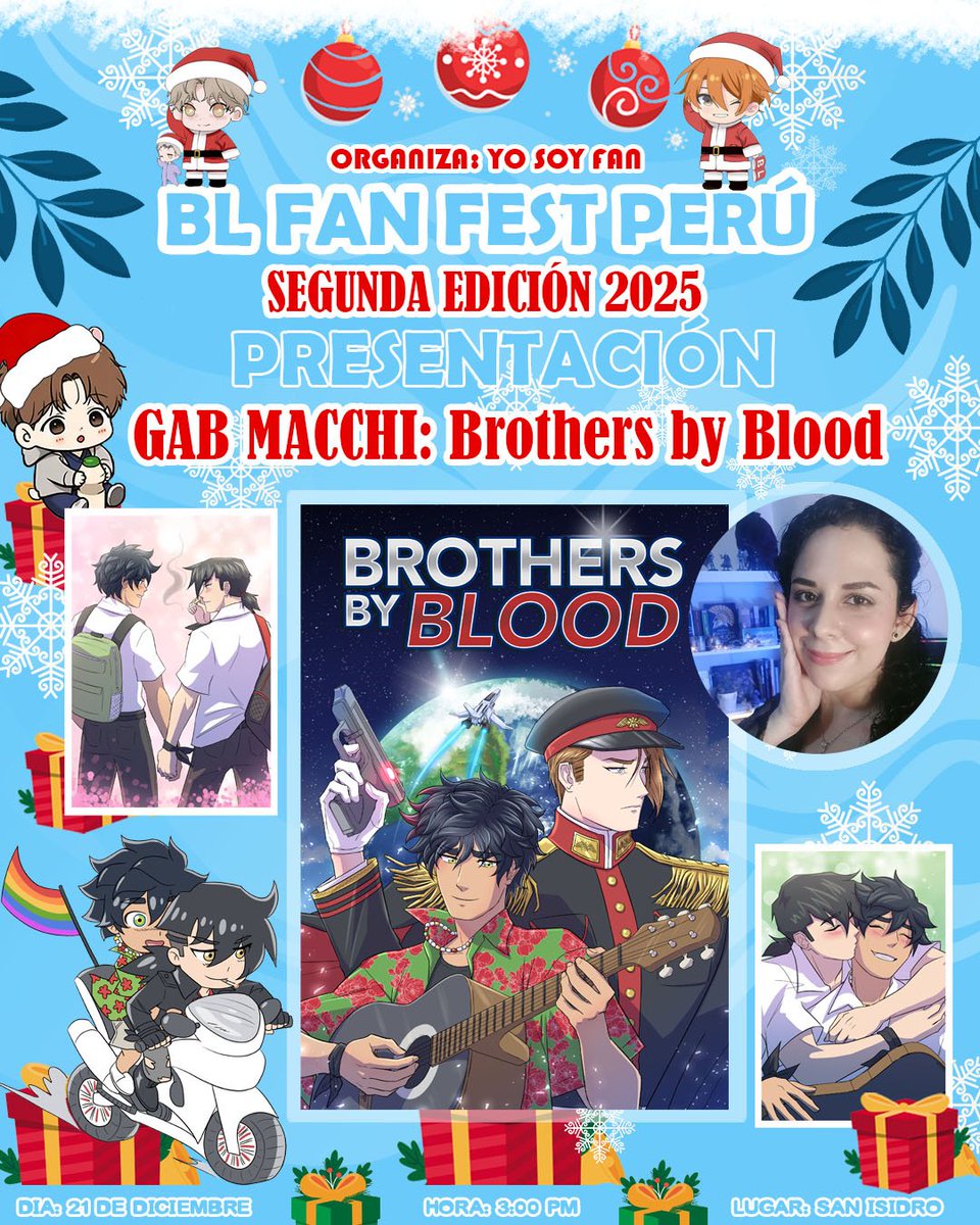 El 21 estaré en este lindo evento BL dando una presentación sobre BbB y Royal Rebels 💖 ojalá puedan asistir! 🥰