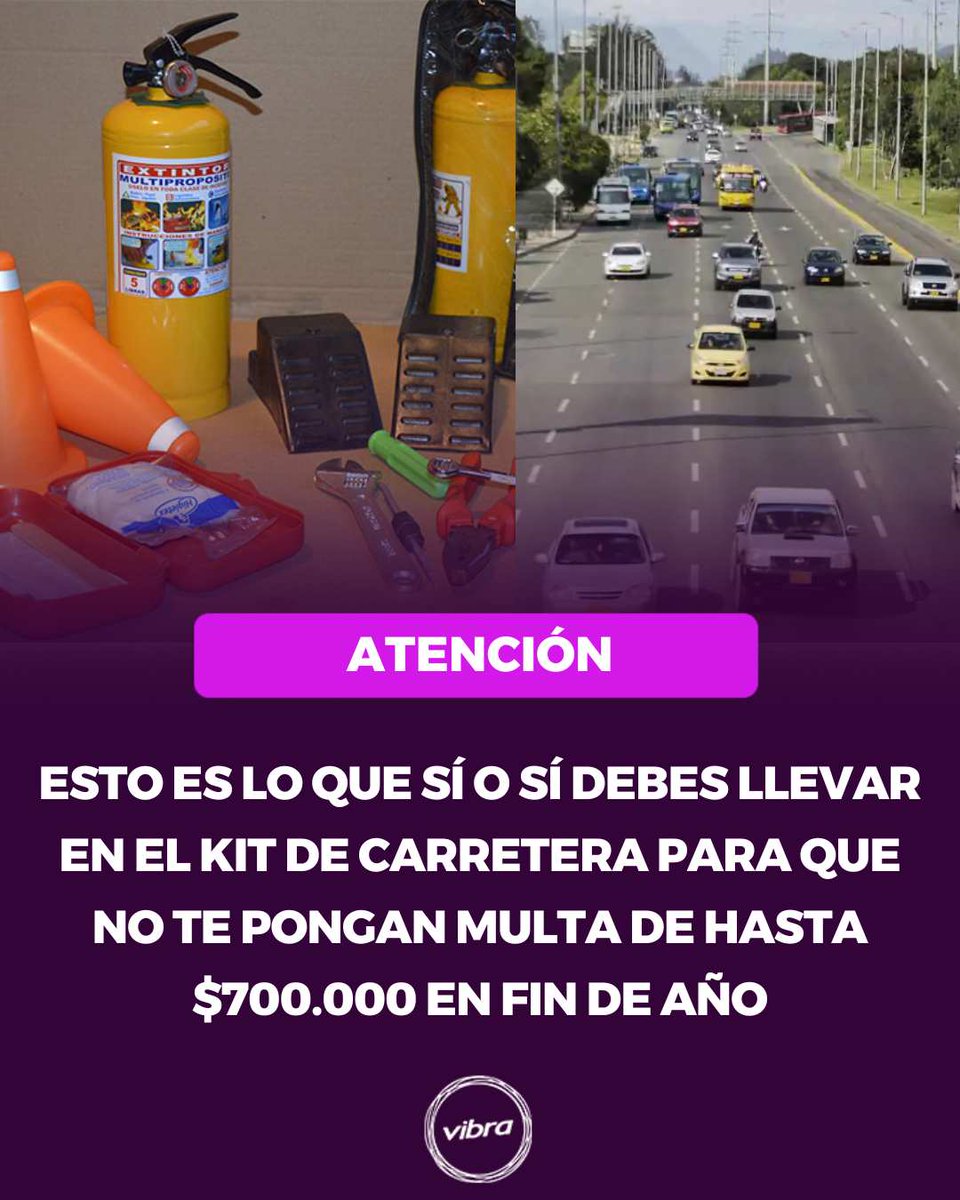 vibra_co's tweet image. Muchos conductores incumplen la norma y podrían verse afectados con la alta multa, ¿ya revisaste tu kit? 😱 👀 🚗 #Multa #KitCarretera #carro #Viaje #Carretera 
Detalles aquí: vibra.co/actualidad/lo-…