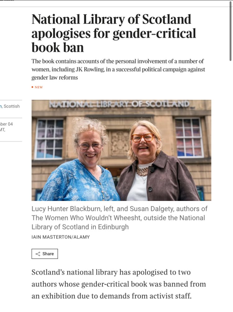 ‘Shah is also to write to the pair (<a href="/LucyHunterB/">Lucy Hunter Blackburn</a> and <a href="/DalgetySusan/">Susan Dalgety</a>) to “explain the context … and apologise for any misunderstandings” over inflammatory comments she made on a BBC podcast….’

archive.is/qqqeI