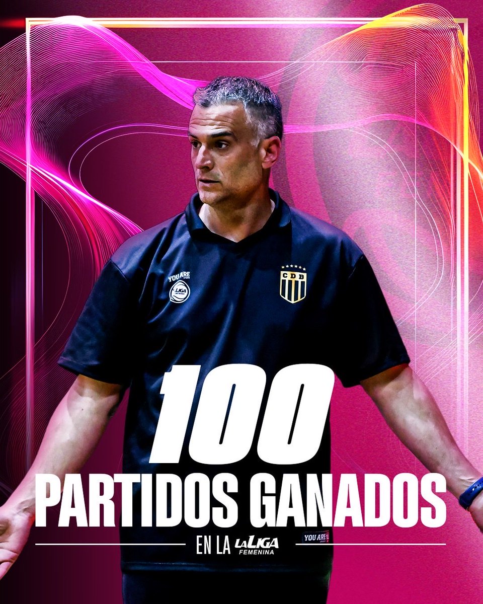 📊 𝗨𝗻 𝗰𝗲𝗻𝘁𝗲𝗻𝗮𝗿𝗶𝗼 𝗺𝘂𝘆 𝗲𝘀𝗽𝗲𝗰𝗶𝗮𝗹

🧠 Gonzalo Gómez es el primer entrenador en llegar a las 💯 victorias en la <a href="/LFBArgentina/">La Liga Femenina</a>