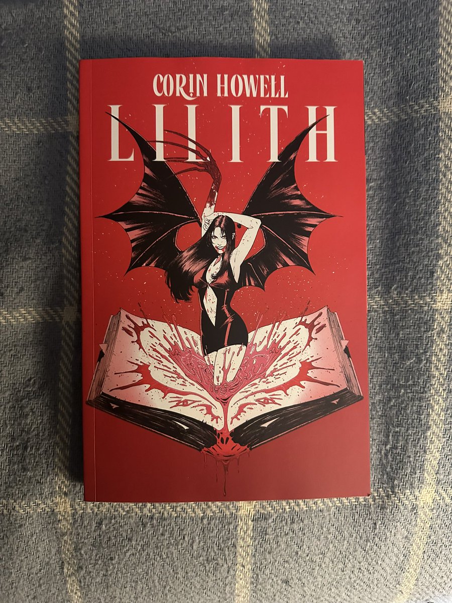 JosephFGargiulo's tweet photo. #CurrentlyReading “#Lilith: Volume I” by #CorinHowell, #WarniaSahadewa, and #JimCampbell.
#VaultComics #TPB #TradePaperback @thevaultcomics #Comics #ComicBooks #Horror #Fantasy https://t.co/DINMx9tuPW
