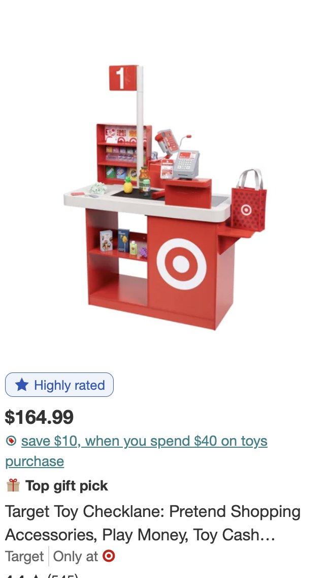 Why buy this when I can drop my kids off at the self-checkout for free