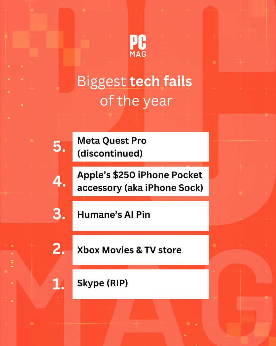PCMag's tweet photo. From massive data breaches that exposed millions (yes, including the Salesforce vishing fiasco) to the tech moments that made us go WTF?! – we’ve wrapped up the wildest headlines of 2025. 👀🔥

#TechYearInReview #DataBreach #PasswordFail #TechFail #TechNews https://t.co/euDf4kQIG1