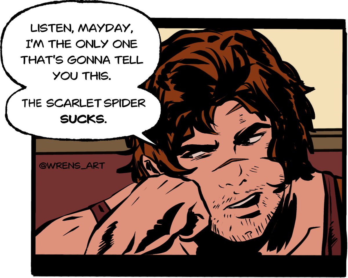 wrens_art's tweet image. Uncle and Niece bonding. #spiderman