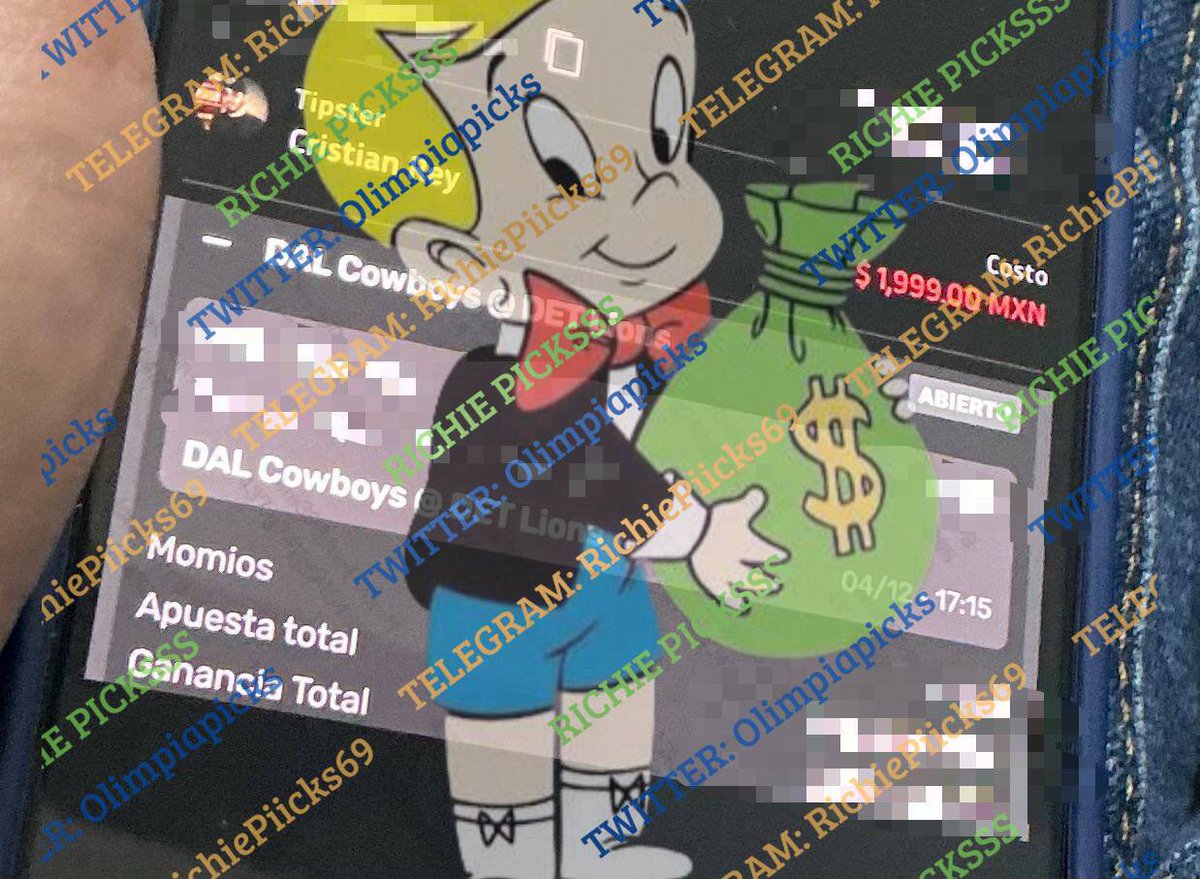 Olimpiapicks's tweet image. Pick #8046 de Cristian Rey en Los Reyes App 🤴 🏈

TODOS los que quieran este pick momio POSITIVO tirenme mensaje 😤🫱🏻‍🫲🏼

Se los daré GRATIS a algunos de ustedes entre los ❤️ y 🔄 de esta publicación