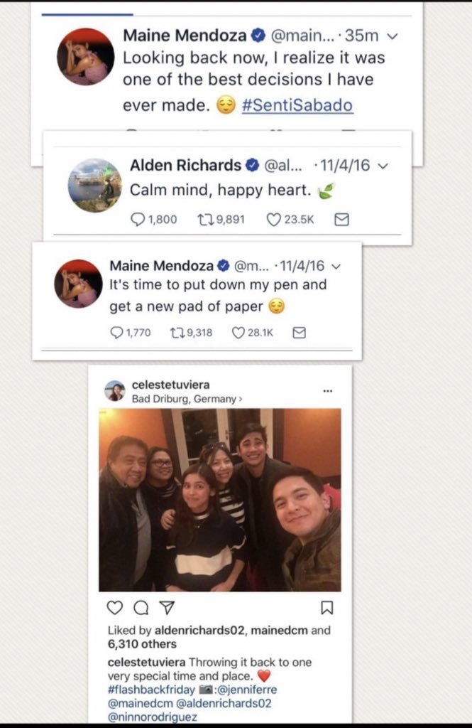 FridaDeGuz76638's tweet photo. #ALDUBatADNPakaingatan 
#BOYCOTTEatBulaga1731 

Isa na namang #FlashbackFriday ....
Bukas #SentiSabado yet  bakit nga ba konektado mga posts na ito?
Sa nakaintindi: congrats because you've survived the confusion!!!

ALDUB PA RIN
NO TO ZARSWELA https://t.co/Vlo3e0O0UB