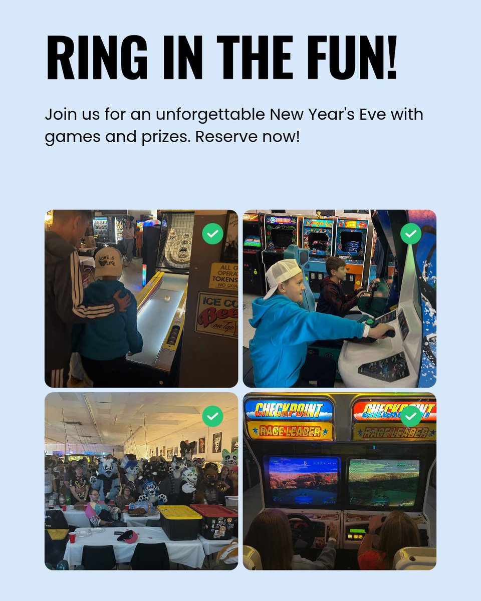 pinballpa's tweet image. Private table + BYOB + all-night FREE PLAY for $250. Be the MVP of your NYE! 🍾 

Limited tables! Snag yours NOW! square.link/u/JXnI6XFo 

#NYE #VIPGaming #Reserved