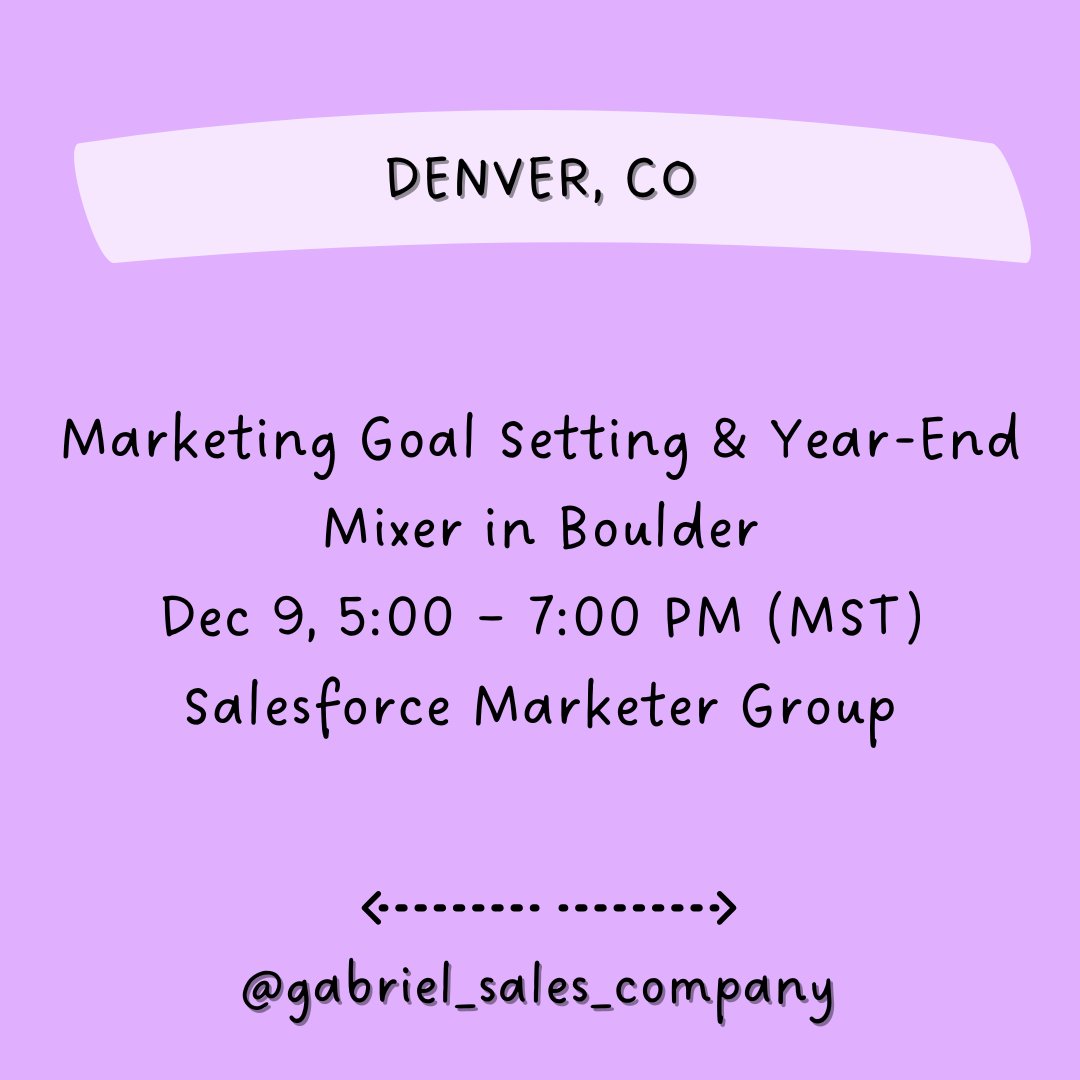 GS_Social's tweet image. Discover the power of the Salesforce platform with free networking and educational resources!

Join meetups and virtual events—local, and global. 

Register at trailblazer.me

DM for help! @CarolSpringer

#Salesforce #TrailblazerCommunity #SalesforceEvents