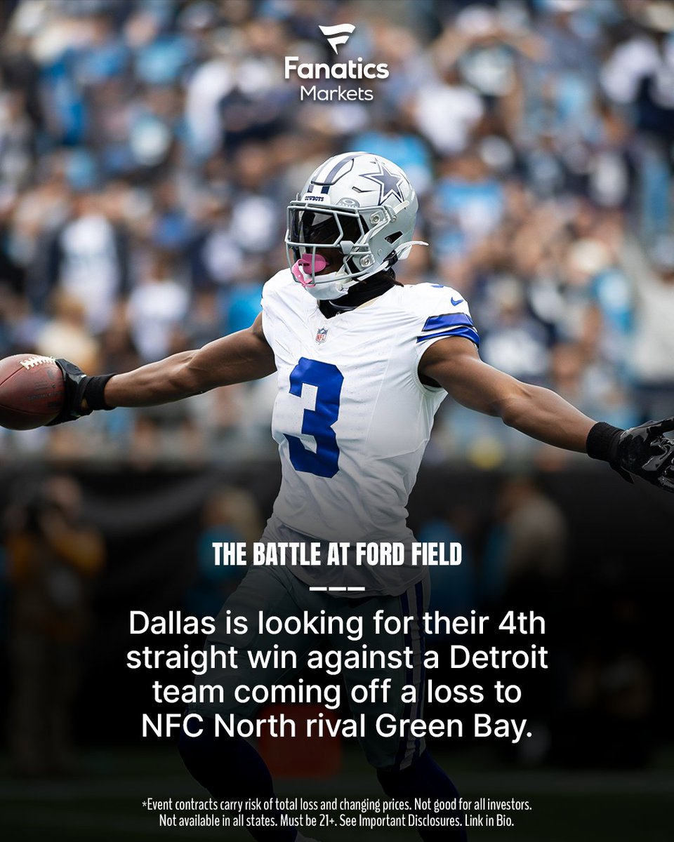 fanaticsmarkets's tweet photo. Can Dallas stay hot? 🔥 https://t.co/Ji3htTGSXH