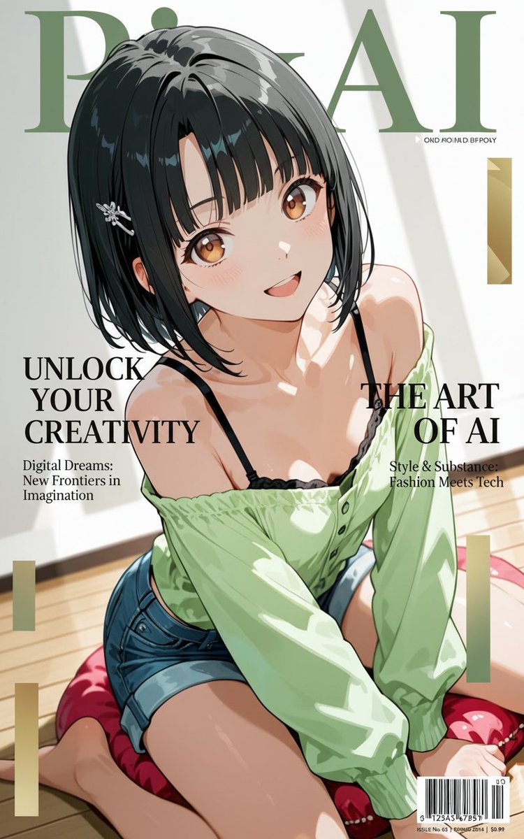 元々は12才設定で生成出力してたんだけど、AIくんと私の感性がどんどん