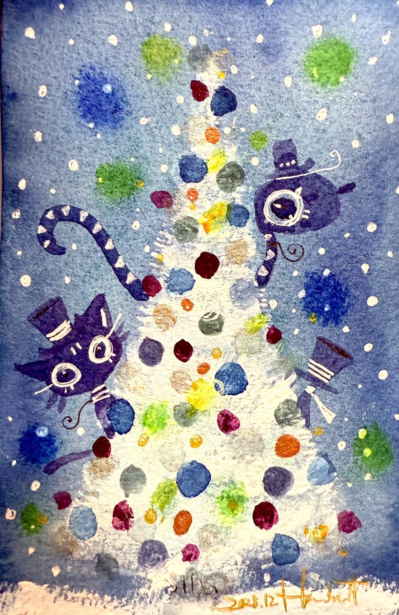 ほんだ猫(12月25日までクリスマスツリー) (@blue_nosta) / Posts / X