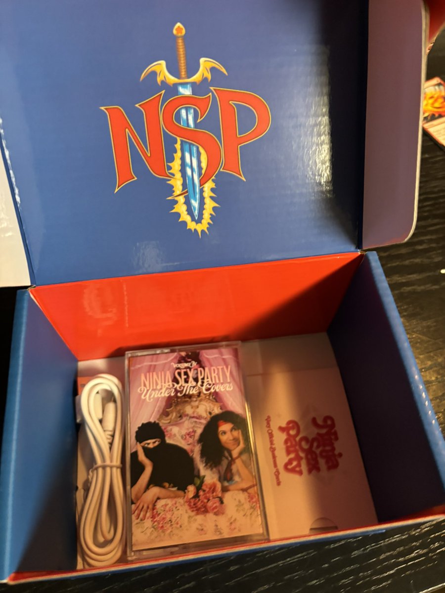 IT FINALLY CAME 😭😭😭 THANK YOU <a href="/ninjasexparty/">Ninja Sex Party</a> FOR BEING SO AWESOME!!! I love this new album and as soon as I saw that you guys were selling a cassette player with its release I knew I had to get it!!! Honestly you guys changed my life and I’m so thankful to you guys!!!