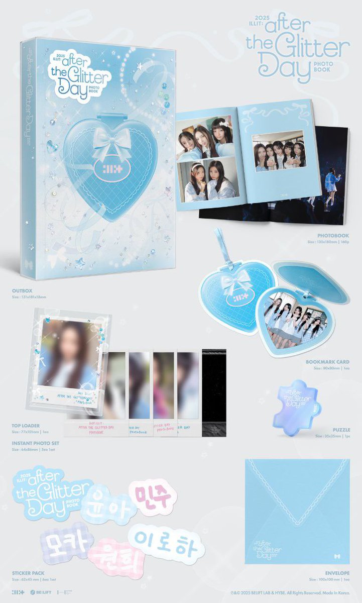 illitcolombia's tweet photo. ACTUALIZACIÓN DE #ILLIT TWITTER

[AVISO]
2025 ILLIT : AFTER THE GLITTER DAY PHOTOBOOK Anuncio de lanzamiento

🔗 https://t.co/LaE0K3moIk

🗓️ PEDIDO ANTICIPADO: 25.12.05ᅵVieᅵKST
🗓️ LANZAMIENTO: 25.12.22ᅵMonᅵKST

#GLITTERDAY
#GLITTERDAY_PHOTOBOOK

#ILLIT #아일릿 #ILLITColombia https://t.co/M5V98MaxdK