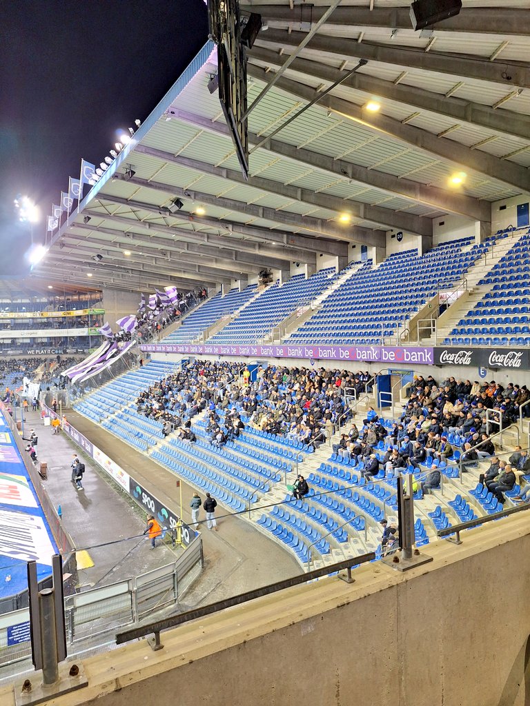 RobKig's tweet image. Nog eens een Croky Cup potje meegepakt. Rap de grens over naar Genk. In een redelijk gevulde Cegeka Arena  versloeg een uiterst efficiënt Anderlecht uiteindelijk, na verlenging, Racing Genk. 1-3. #CrokyCup