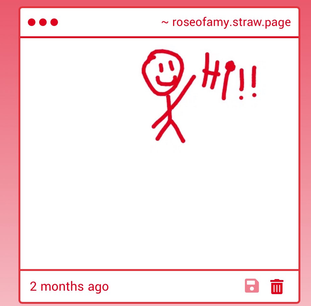 roseofamy's tweet photo. Hiii! https://t.co/3UhUASx4eo