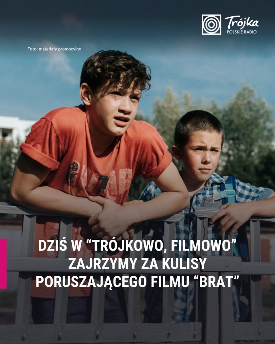 RadiowaTrojka's tweet image. 🎥 Grudzień pod znakiem kina – w salach, online i na festiwalach

Dziś w audycji „Trójkowo Filmowo” (12:00–13:00) Ryszard Jaźwiński zabierze nas w intensywną, filmową podróż po najważniejszych wydarzeniach końcówki roku.

◻ Premiera polska filmu „Brat” Macieja Sobieszczańskiego…