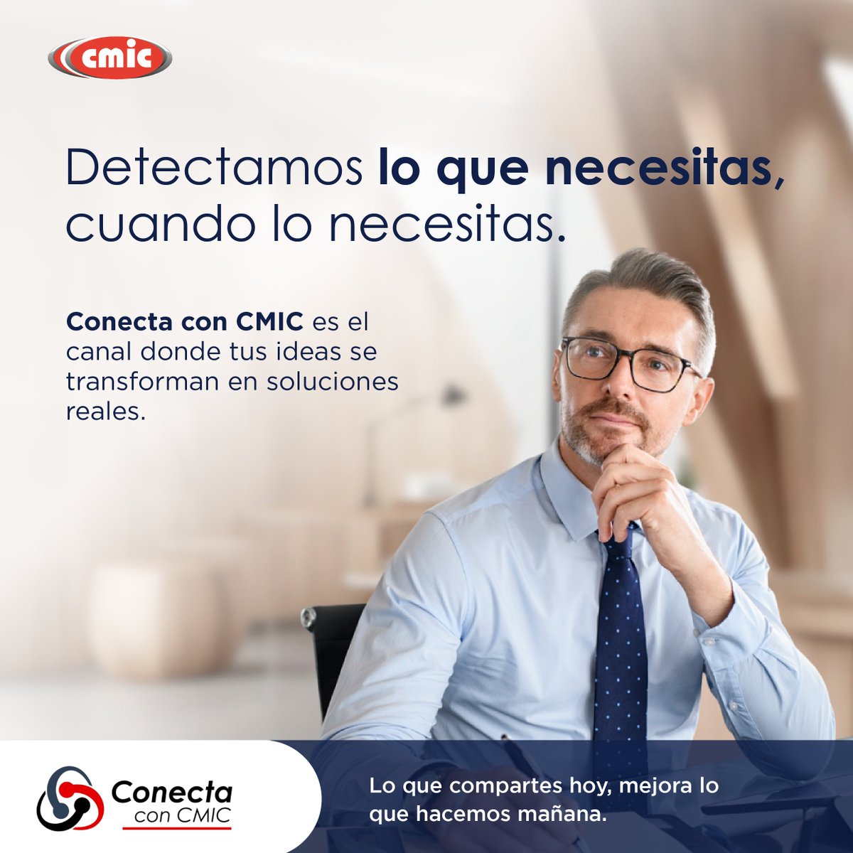💡 Lo que compartes hoy, se convierte en soluciones mañana.

Porque anticiparnos también es cuidar tu negocio.
 📩 Participa en Conecta con CMIC y haz que tus ideas impulsen el futuro del sector.

cmic.org.mx/cmic/Afiliacio…

#ConectaConCMIC #CMIC #ConstruyendoJuntos
