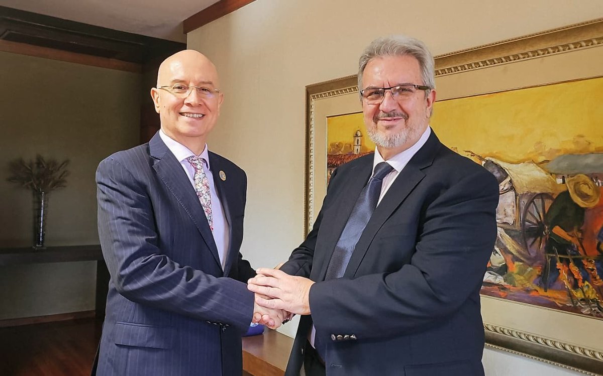 La industria, como actor clave del sector privado, es un impulsor al desarrollo de los países a partir de la creación de puestos de trabajo y el estímulo a la innovación. Agradecemos al Ing. Enrique Duarte, presidente de <a href="/UIP_py/">Unión Industrial Paraguaya</a> por el productivo intercambio mantenido hoy