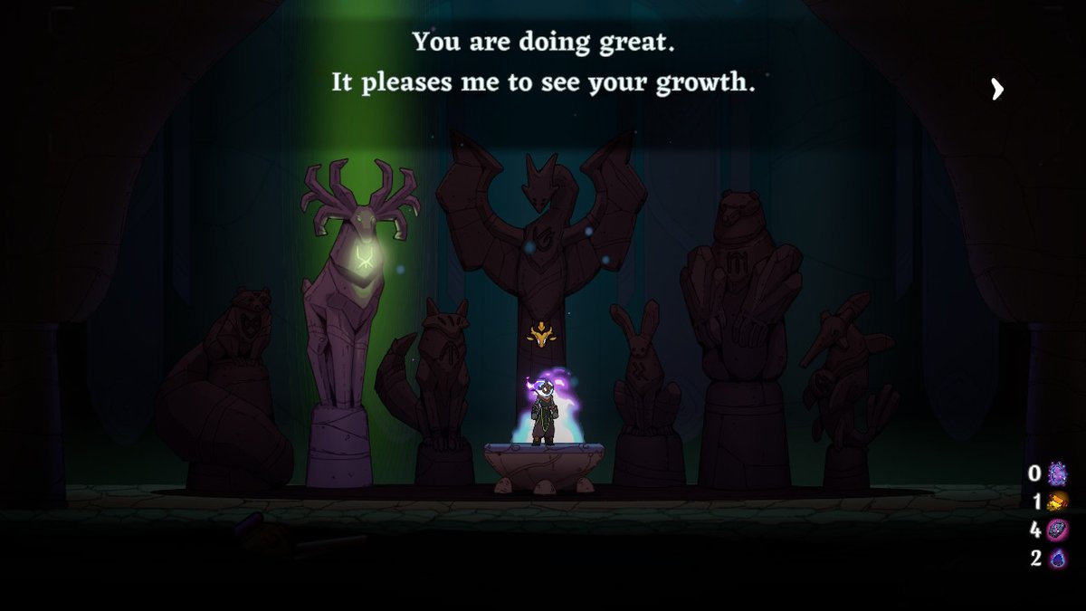 leighwynne33's tweet photo. Managed use the fire spirit burn ability to weaken and kill my first boss... got to viridian trail... tho second trio boss finished me off! 😥

Still... ive unlocked alot of resources, new mask and upgrading my permanent buffs in #spiritfall on the #NintendoSwitch https://t.co/AqO1mDGXLH