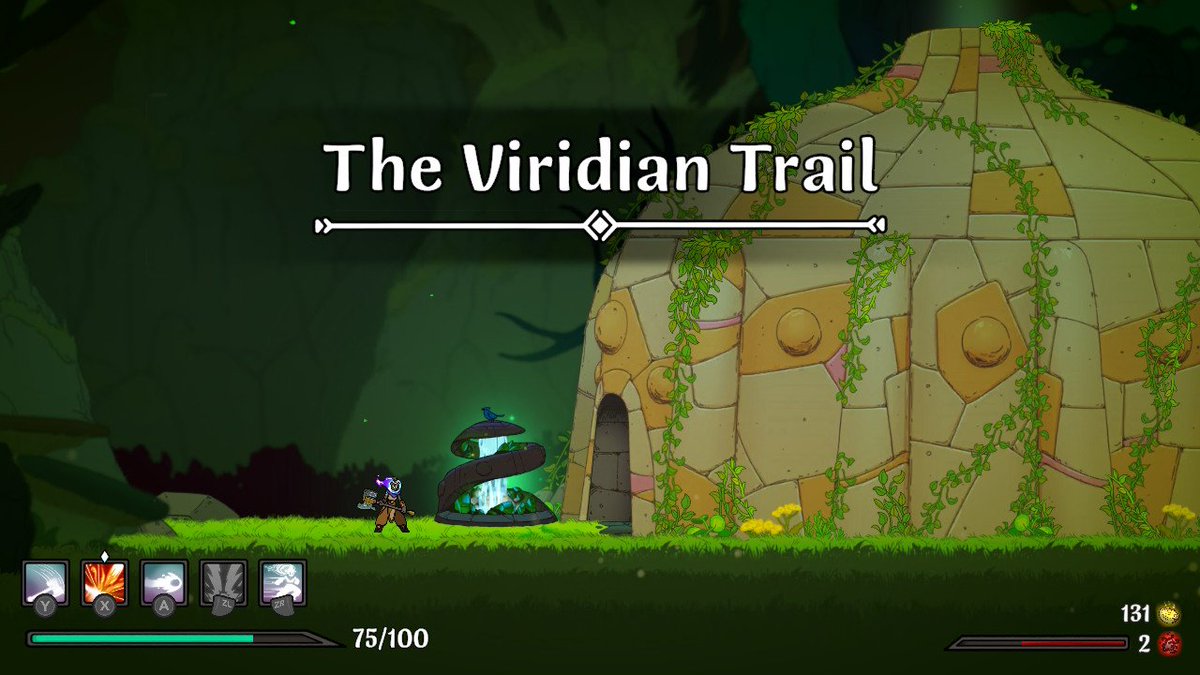 leighwynne33's tweet photo. Managed use the fire spirit burn ability to weaken and kill my first boss... got to viridian trail... tho second trio boss finished me off! 😥

Still... ive unlocked alot of resources, new mask and upgrading my permanent buffs in #spiritfall on the #NintendoSwitch https://t.co/AqO1mDGXLH
