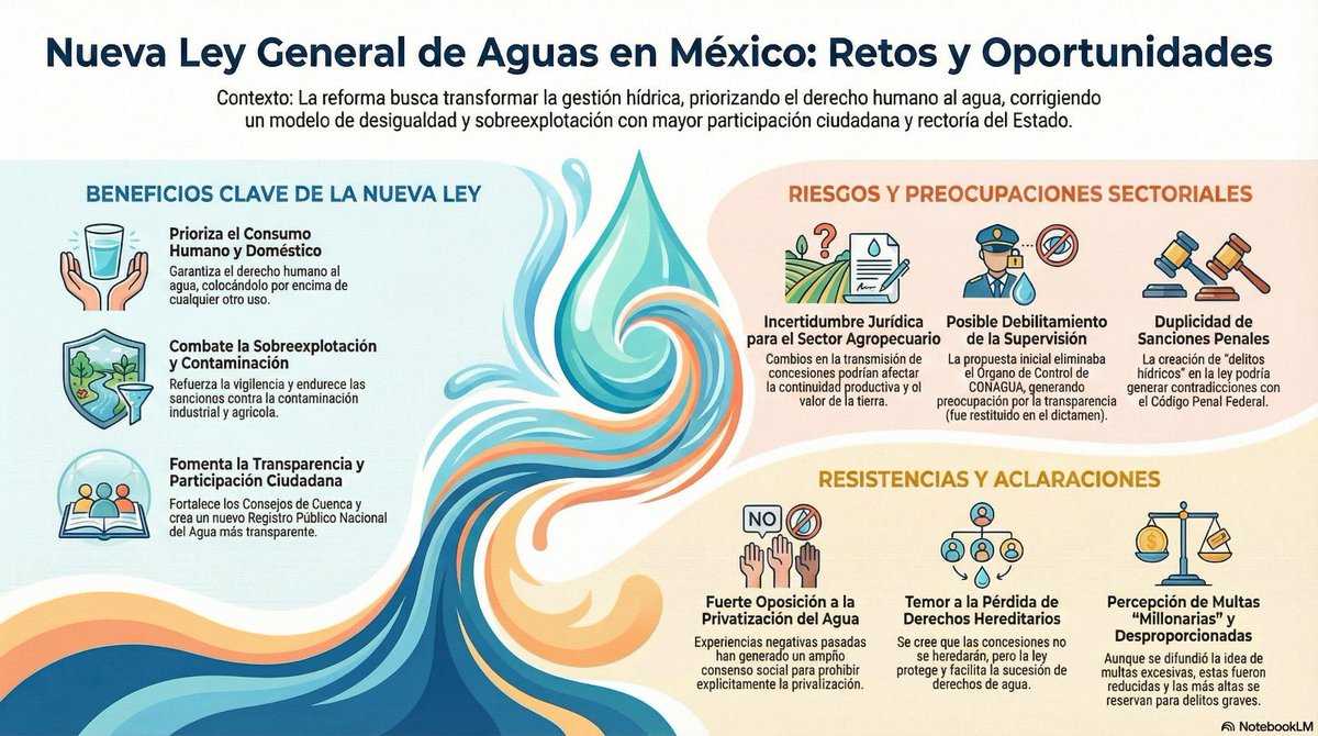 La nueva Ley de Aguas prioriza el derecho humano al agua, refuerza la lucha contra la sobreexplotación y mejora la transparencia en la gestión.
En el PVEM Jalisco respaldamos todo avance que ponga en el centro a las personas y al cuidado del agua, uno de los bienes másimportantes