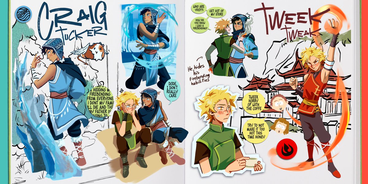 It's been a while since I posted anything about this AU #SouthPark #creeksp #spcreek #southparkAU