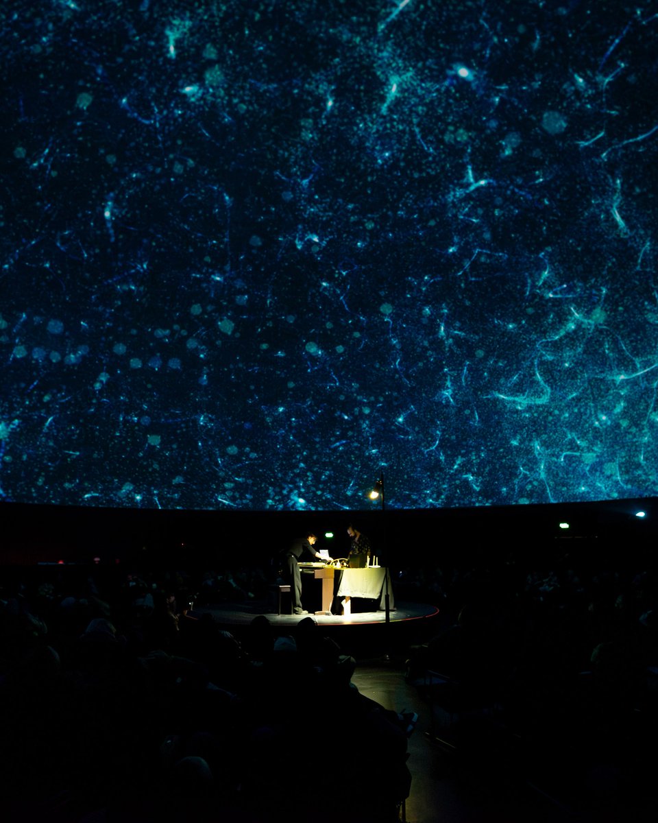 LineaACT_'s tweet image. El pasado viernes 21 de noviembre, la Línea de ACT del Idartes cerró la franja de presentaciones en vivo del Festival #RealMix 0.5 con “ITA / Animacy or a Breath Manifest”, performance de la artista mexicana Vica Pacheco en el domo del Planetario de Bogotá.

🪡🧵