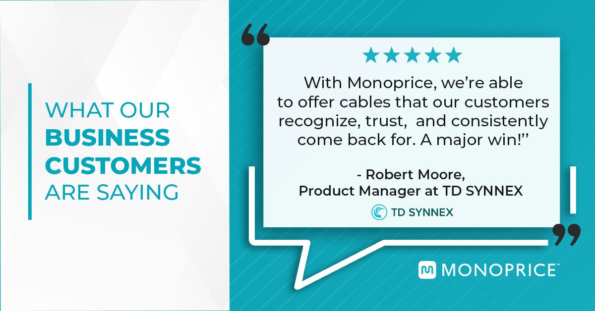 monoprice's tweet photo. Strong partnerships fuel progress. 🤝   

TD SYNNEX and Monoprice continue to grow together by delivering trusted products, reliable fulfillment, and lasting value across the global IT channel. https://t.co/dG2Ul0hdbS #TDSYNNEX #Monoprice #ChannelFirst #GrowthTogether https://t.co/VgEXj15RIb