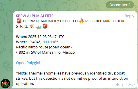 Alpha <a href="/pizzintwatch/">Pentagon Pizza Watch</a> was right on December 3