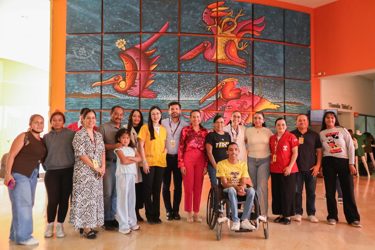 quirogamilena_'s tweet image. Las visitas también nos recuerdan por quién trabajamos. Hoy recorrí el CRIT Baja California Sur para escuchar a su equipo y conocer de cerca el esfuerzo que realizan por niñas, niños y familias que requieren atención especializada. #EsLaPaz