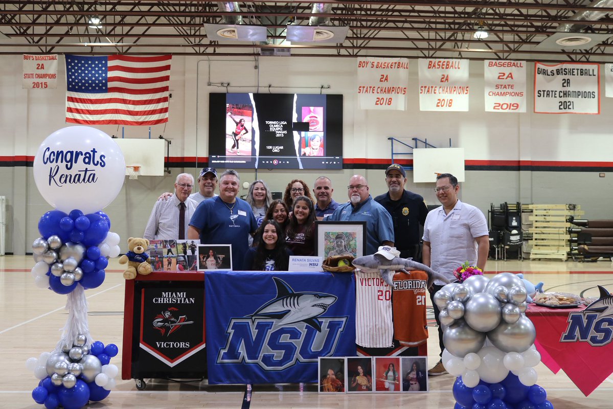 Officially a shark!! 🦈❤️‍🔥 <a href="/NSUFlorida/">Nova Southeastern U.</a> <a href="/FL_Gold_Torres/">FLORIDA GOLD TORRES - 18U (Weston)</a>