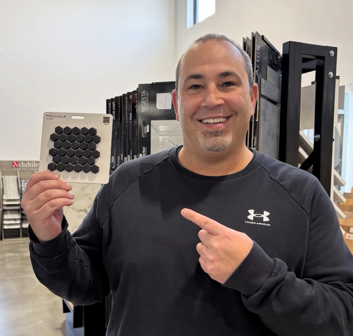 FSS_Saskatoon's tweet photo. We really do have tile in all shapes and sizes at Flooring Superstores Saskatoon! 🤩 With multiple different tile options available, our flooring professionals would love to help you find the perfect tile for your home 📍 3530 Millar Ave #yxe #flooring #family https://t.co/kmfAhLoi5H