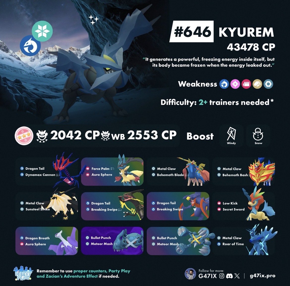 WhyJosiah's tweet photo. Kyurem out now https://t.co/LTccQWpee7
