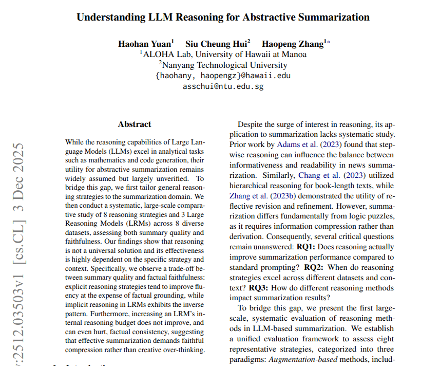 Summarization paper abstract